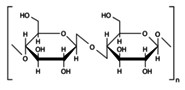 image of Chemical structure of cellulose